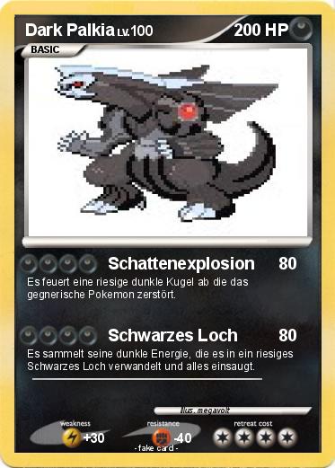 Pokemon Dark Palkia