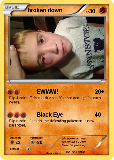 Pokemon broken down
