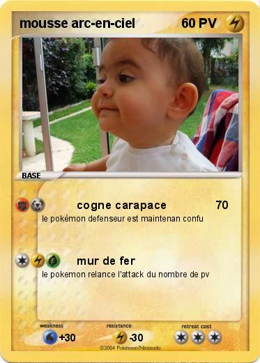 Pokemon mousse arc-en-ciel