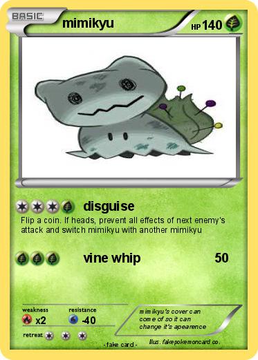 Pokemon mimikyu