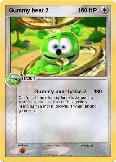 Pokemon Gummy bear 2                  1 