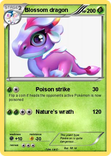 Pokemon Blossom dragon