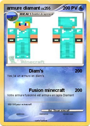 Pokemon armure diamant