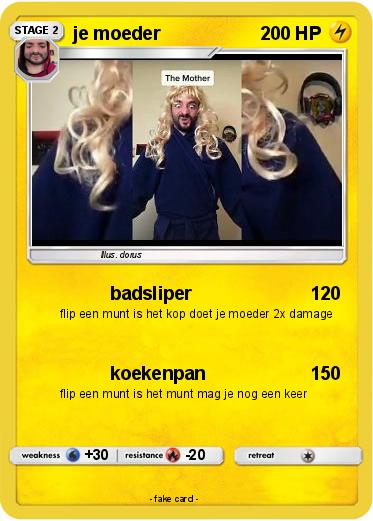 Pokemon je moeder