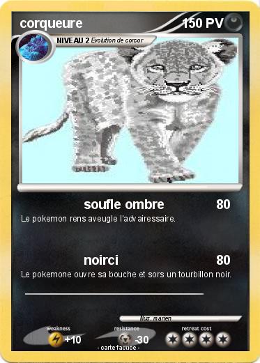 Pokemon corqueure