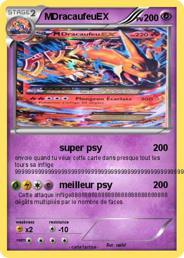 Pokemon MDracaufeuEX