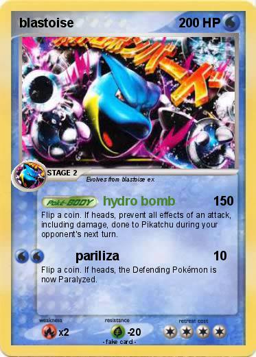 Pokemon blastoise