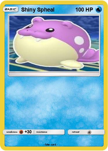 Pokemon Shiny Spheal