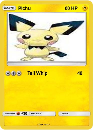 Pokemon Pichu