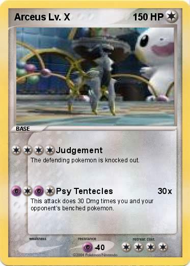 Pokemon Arceus Lv. X