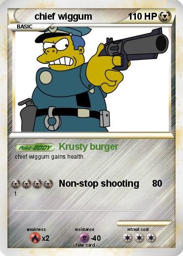 Pokemon chief wiggum