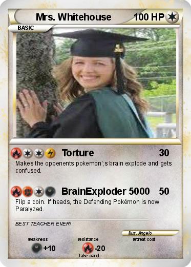 Pokemon Mrs. Whitehouse