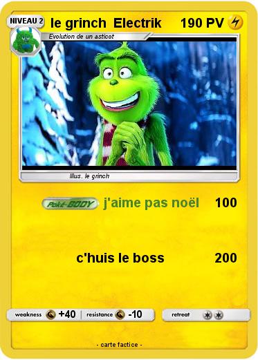 Pokemon le grinch  Electrik