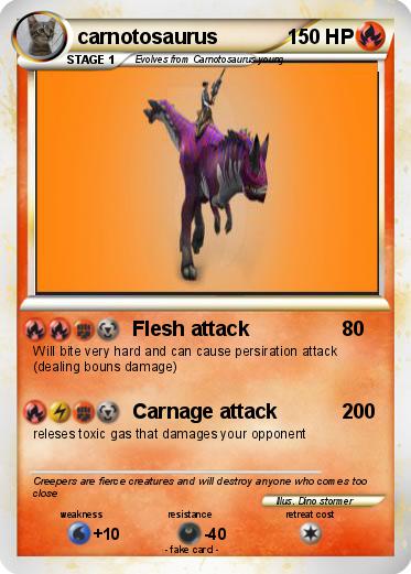 Pokemon carnotosaurus