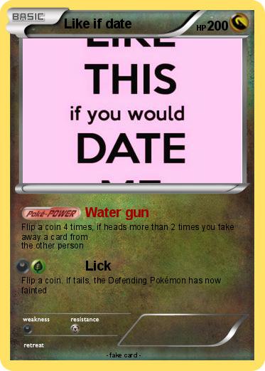 Pokemon Like if date