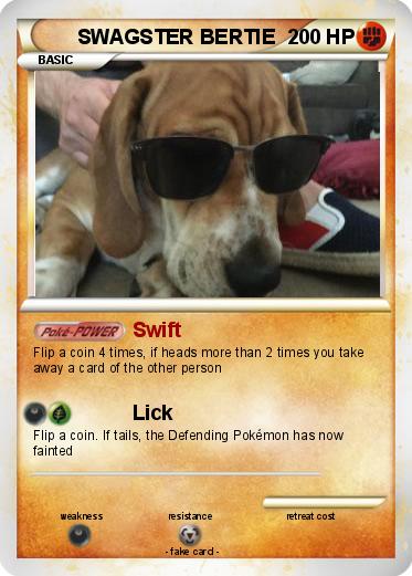 Pokemon SWAGSTER BERTIE