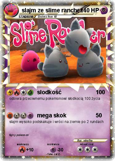 Pokemon slajm ze slime rancher