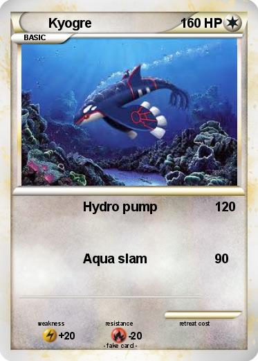 Pokemon Kyogre