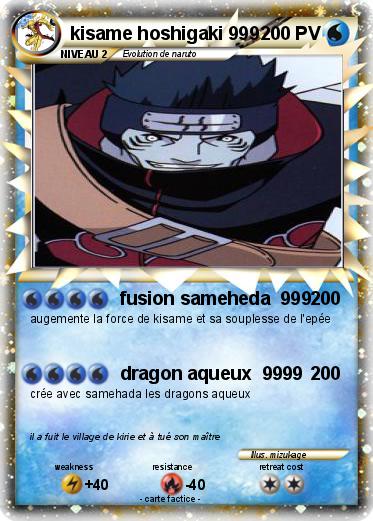 Pokemon kisame hoshigaki 999