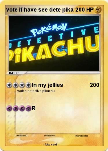 Pokemon vote if have see dete pika