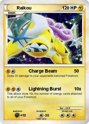 Pokemon Raikou