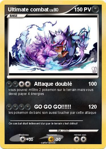 Pokemon Ultimate combat