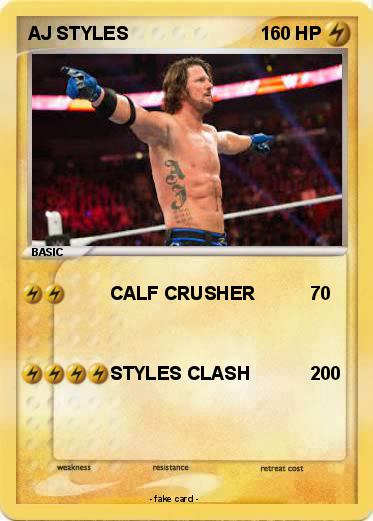 Pokemon AJ STYLES