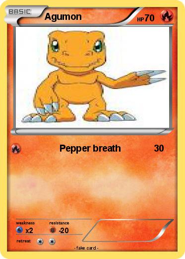 Pokemon Agumon