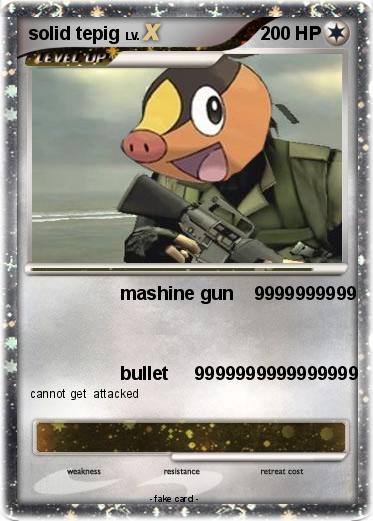 Pokemon solid tepig