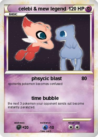 Pokemon celebi & mew legend