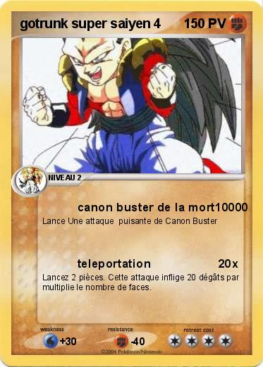 Pokemon gotrunk super saiyen 4