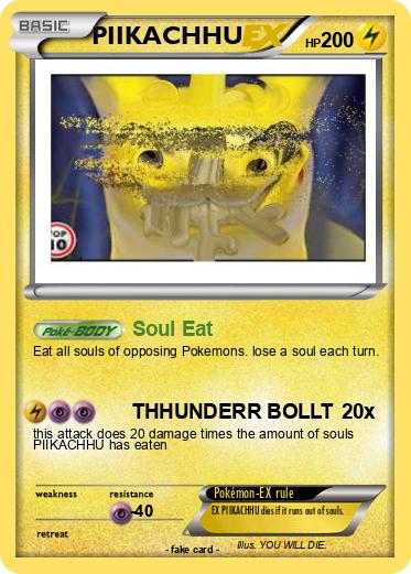 Pokemon PIIKACHHU