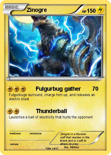 Pokemon Zinogre
