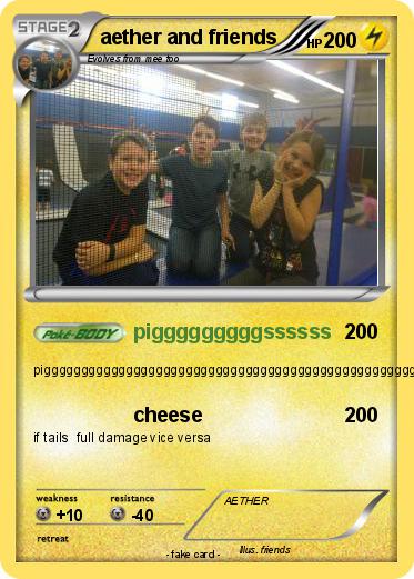 Pokemon aether and friends