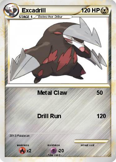 Pokemon Excadrill