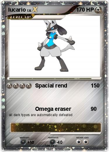Pokemon lucario