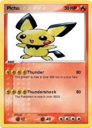 Pokemon Pichu
