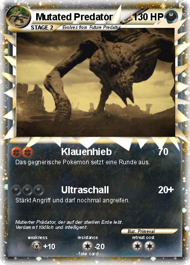 Pokemon Mutated Predator