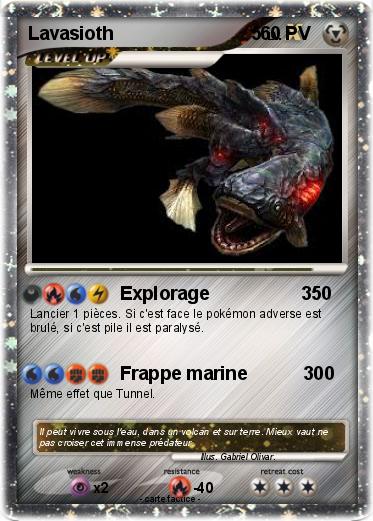 Pokemon Lavasioth                           5
