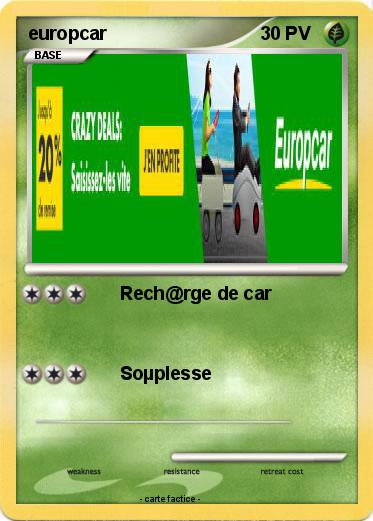 Pokemon europcar