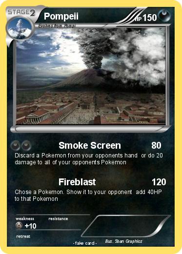 Pokemon Pompeii