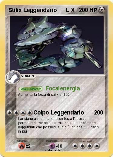 Pokemon Stilix Leggendario      L X