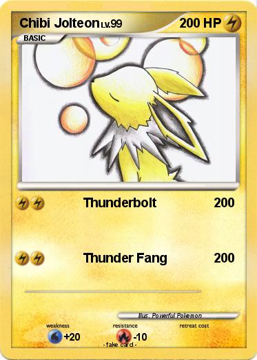 Pokemon Chibi Jolteon