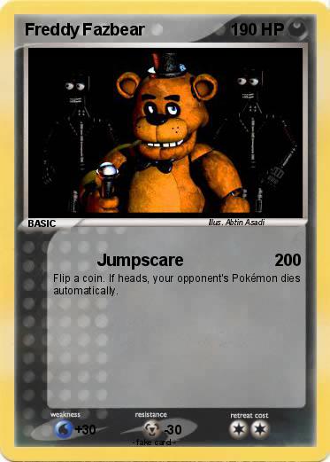 Pokemon Freddy Fazbear