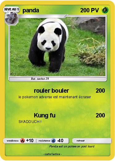 Pokemon panda