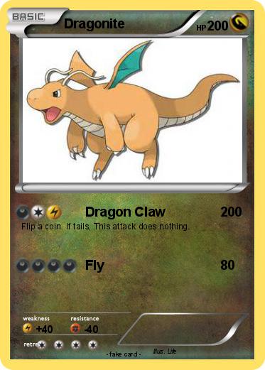 Pokemon Dragonite