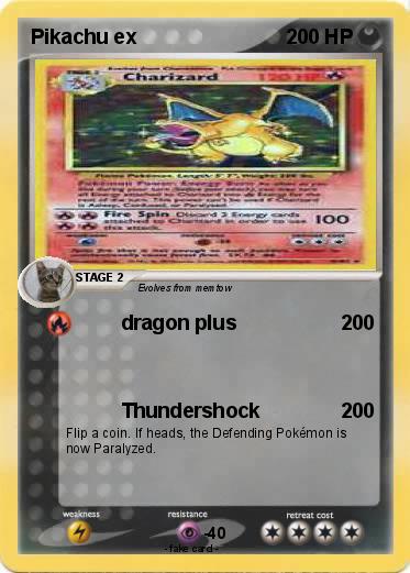 Pokemon Pikachu ex