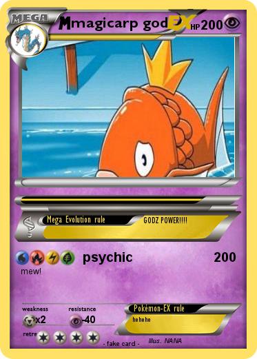 Pokemon magicarp god