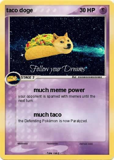Pokemon taco doge