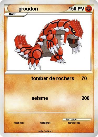 Pokemon groudon